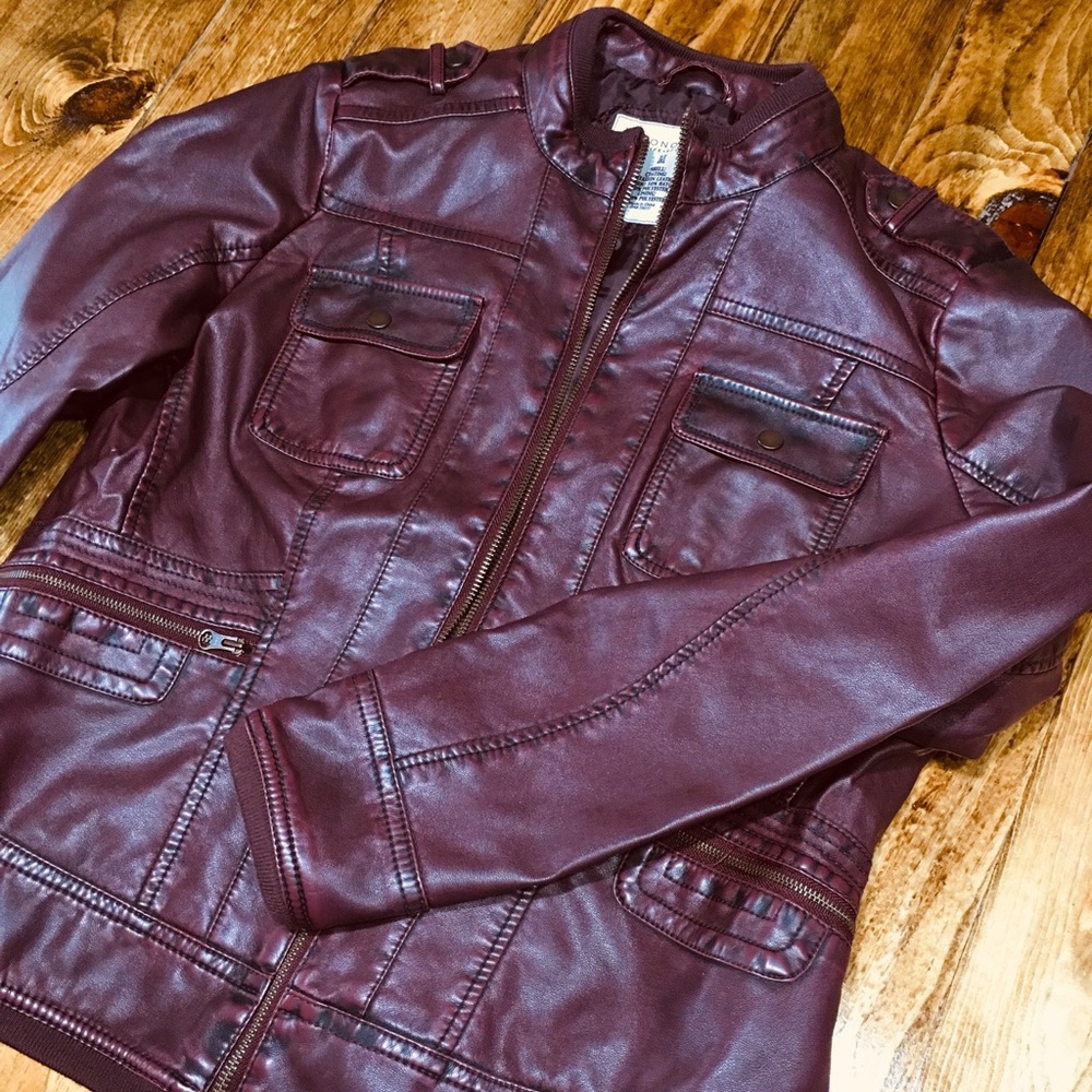 Sonoma imitation leather jacket